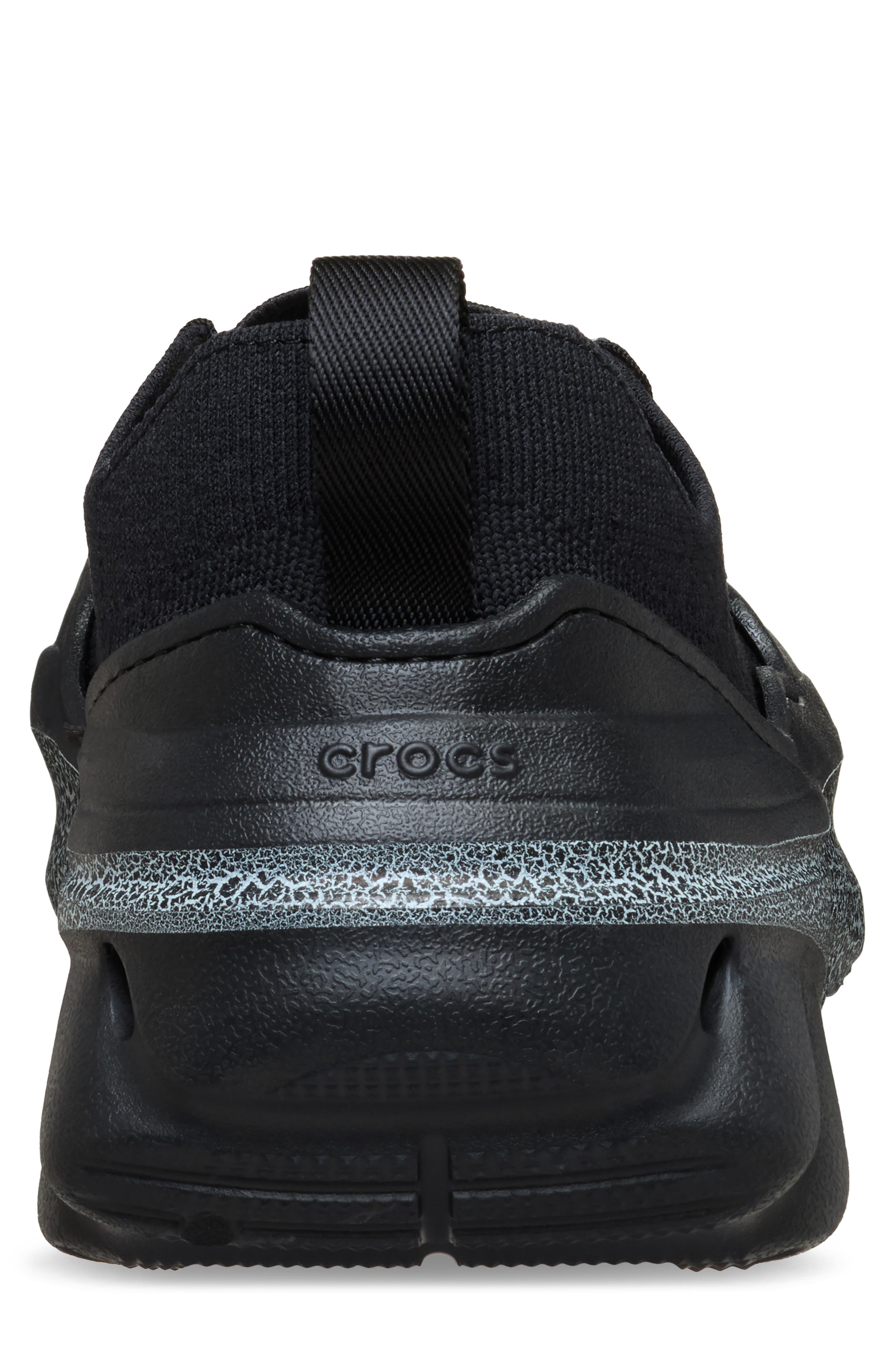 CROCS Echo Surge Sneaker, Alternate, color, Black