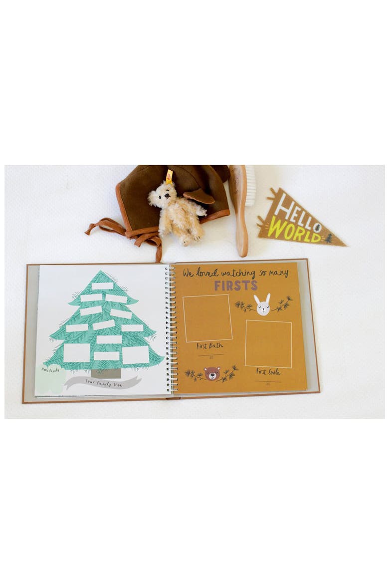 'Baby's First Year' Little Camper Memory Book, Alternate, color, MULTI