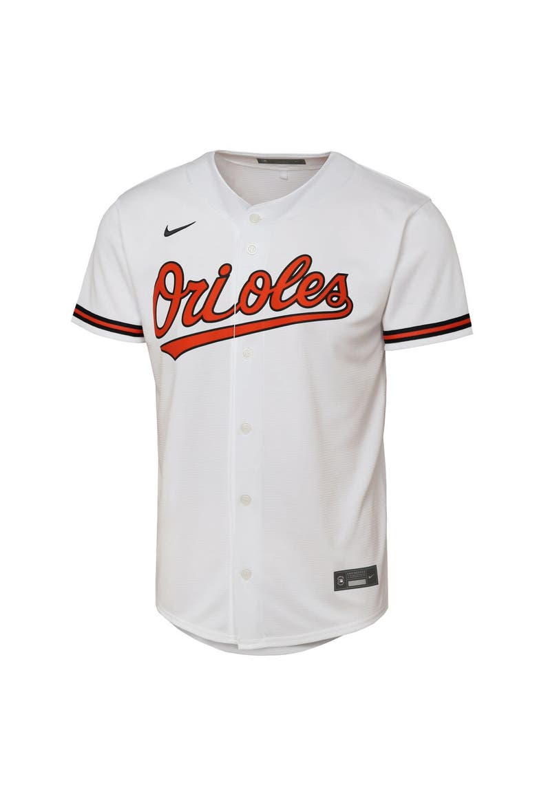 Youth Nike Gunnar Henderson White Baltimore Orioles Home Replica Player Jersey, Alternate, color, White