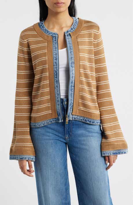 Wit & Wisdom Mixed Media Jacket