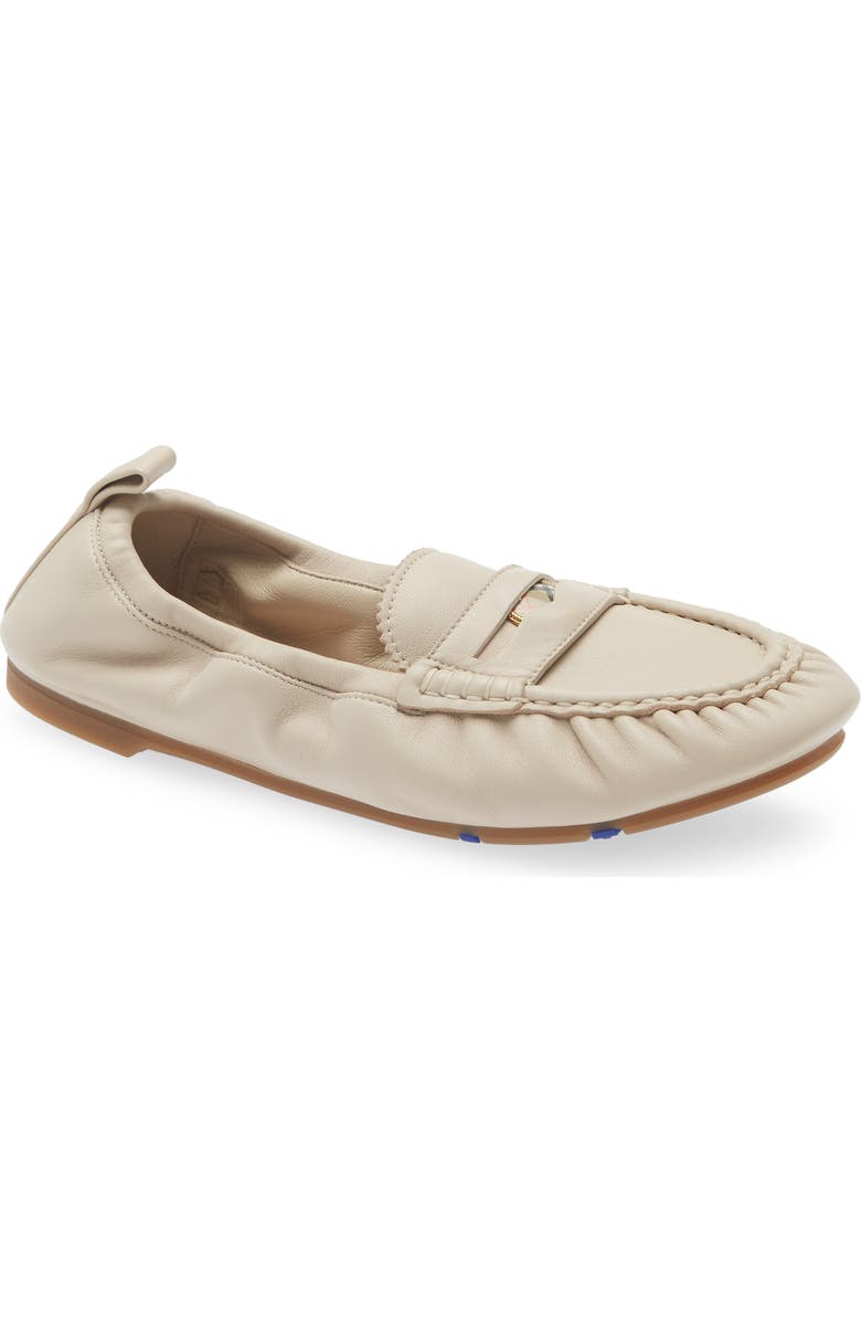 Burberry Fawn Ballet Flat, Main, color, Nutmeg