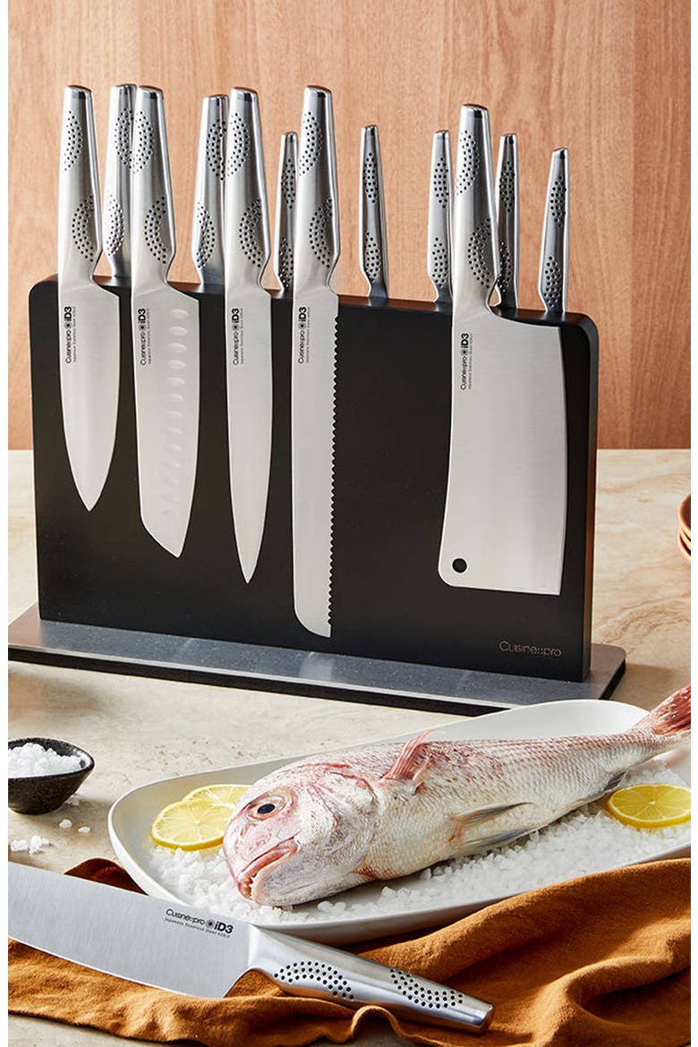 iD3® 14-Piece Kachi Knife Block, Alternate, color, Silver