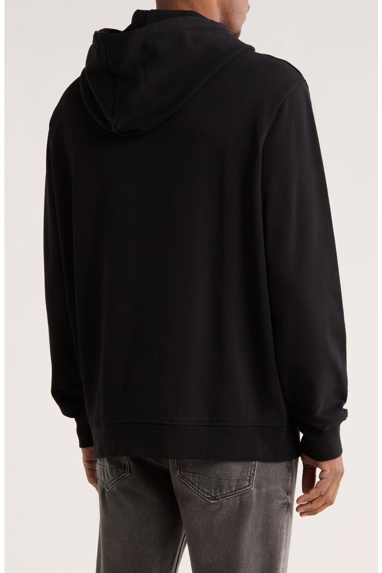 Burman Logo Hoodie, Alternate, color, JET BLACK
