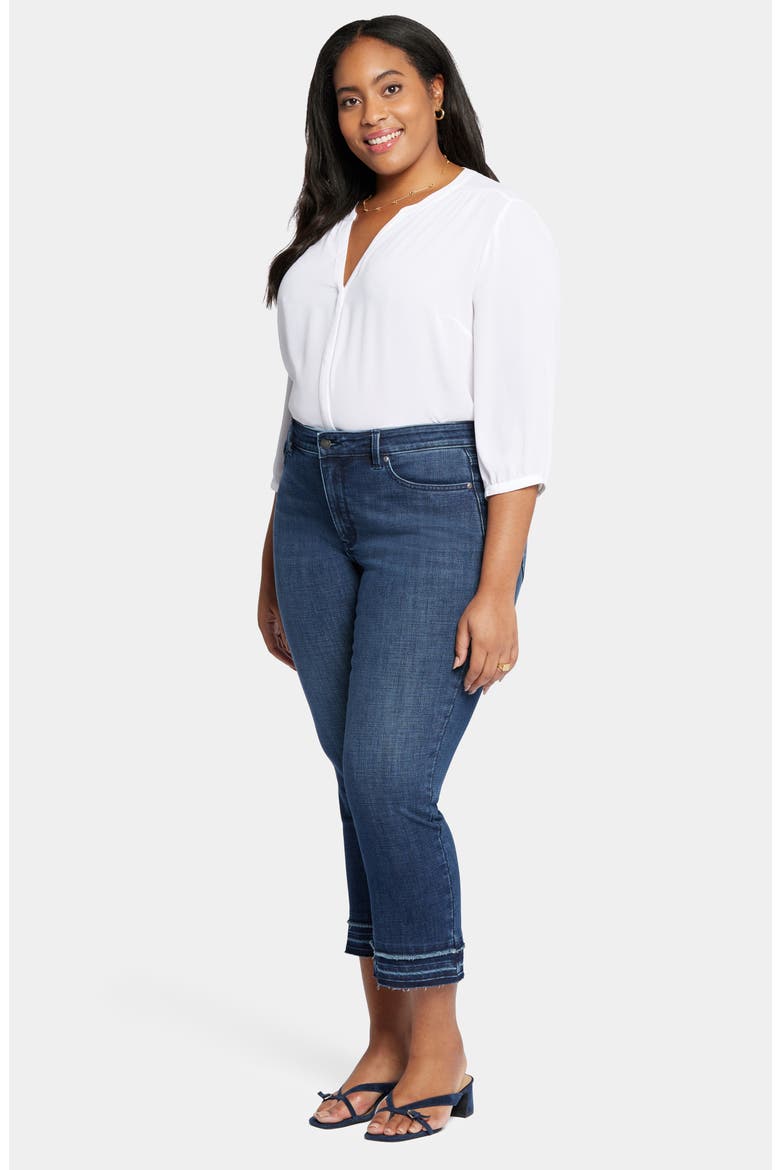 Marilyn Release Hem Ankle Straight Leg Jeans, Alternate, color, INSPIRE
