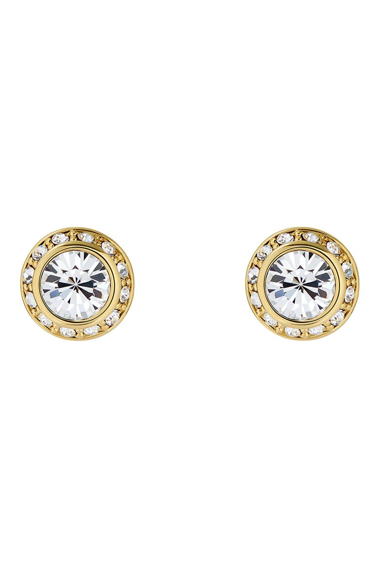 Soletia Solitaire Crystal Halo Stud Earrings video