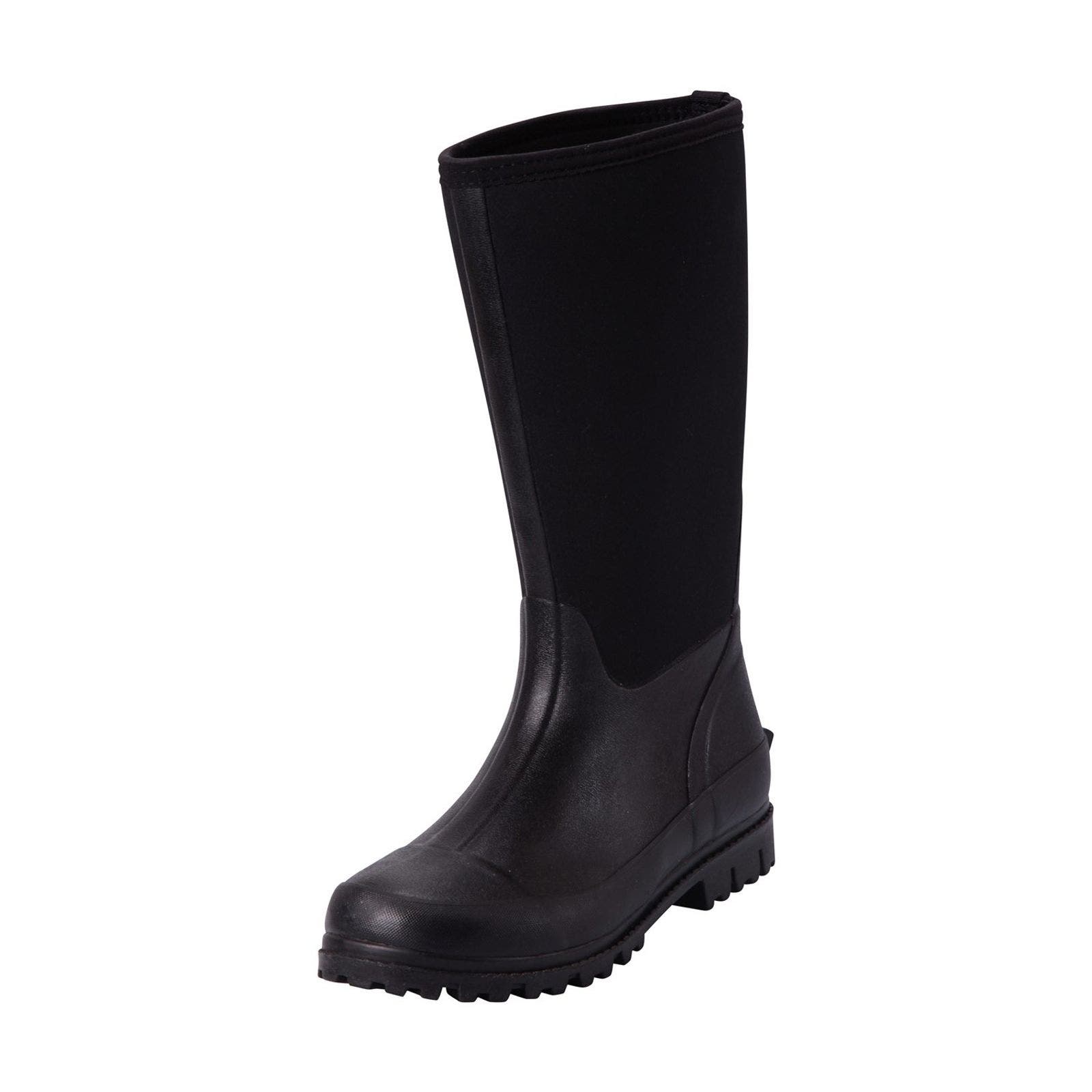 Mucker Neoprene Calf Boots, Alternate, color, Black