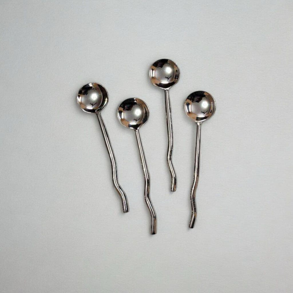 Meso Goods Nadia Spoon In Silver