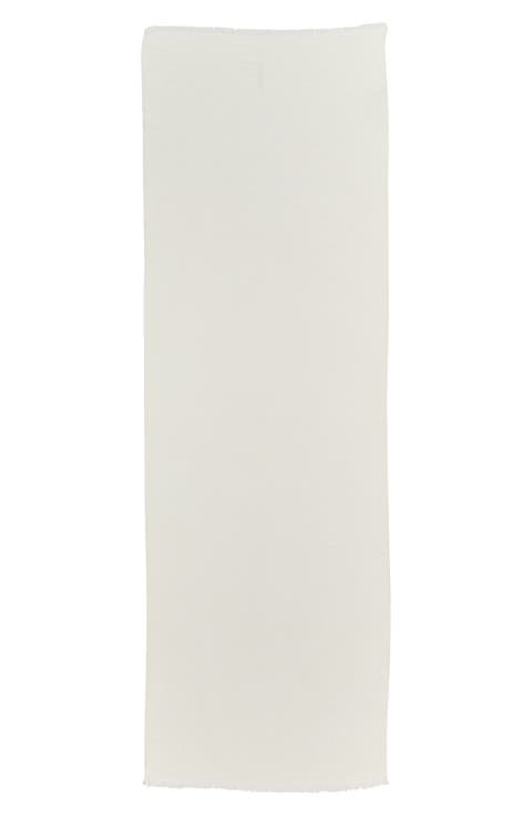 Crystal Embellished Cashmere 
Silk Scarf