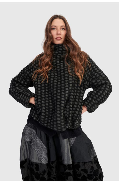 Alembika Vesper Cozy Moto Jacket In Black