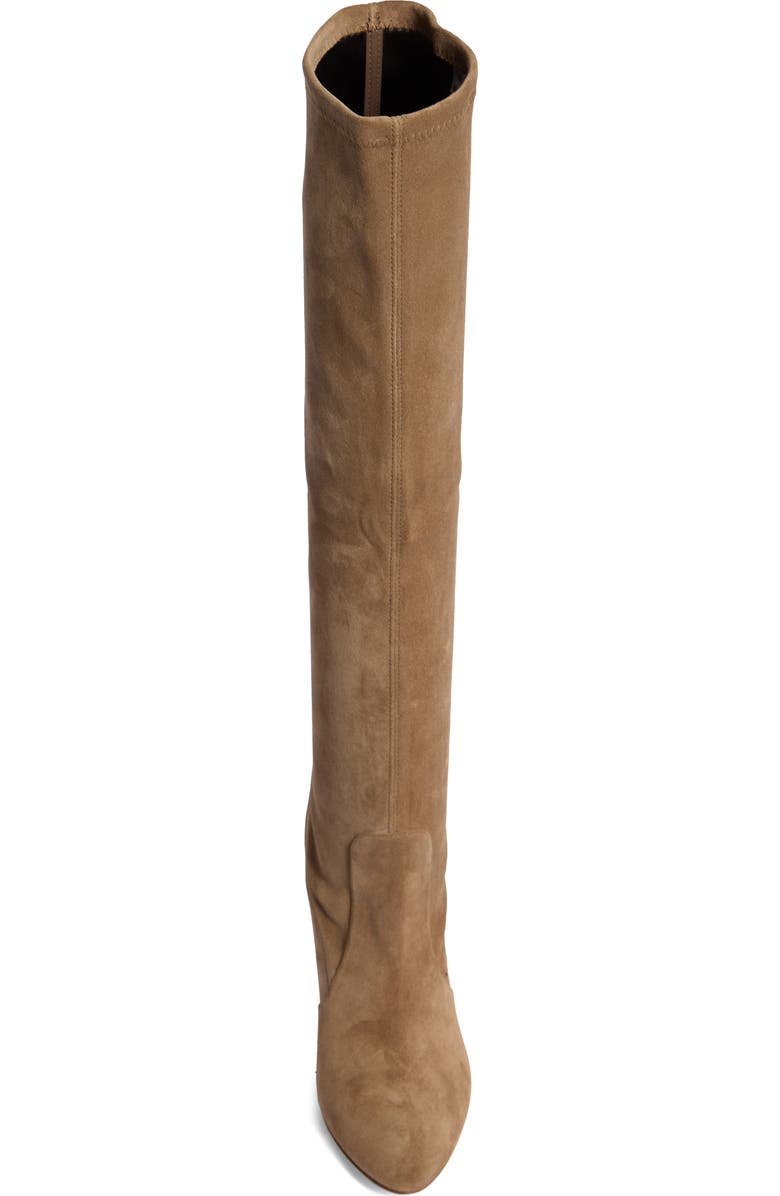 Stuart Weitzman Yuliana Knee High Slouch Boot, Alternate, color, Khaki