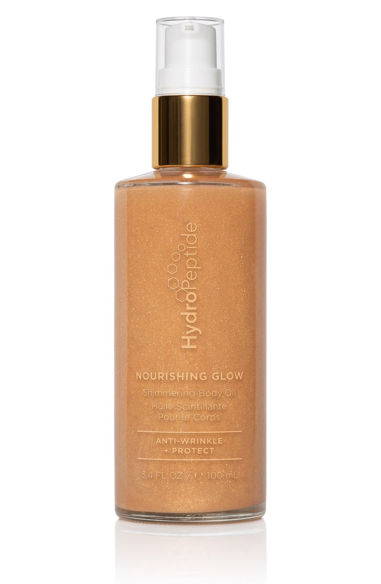 HydroPeptide Nourishing Glow Shimmering Body Oil, Main, color, 