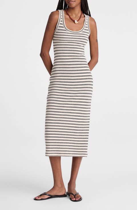 Scoop Neck Tank Maxi Dress