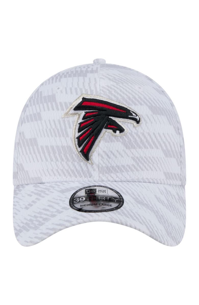 New Era Men's New Era  White Atlanta Falcons Gameday Graded 39THIRTY Flex Hat, Alternate, color, 