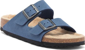 Arizona Genuine Shearling Lined Slide Sandal - Discontinued