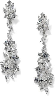 Nadri Cannes Cubic Zirconia Drop Earrings
