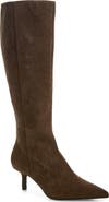 Open Edit Elara Pointed Toe Knee High Boot