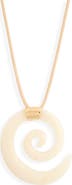 Ettika Aura Spiral Bone Cord Necklace