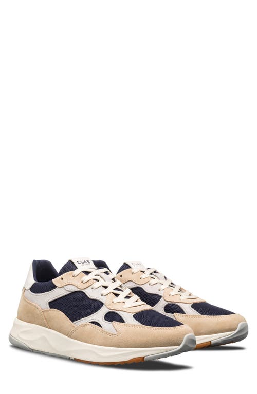 Clae Zuma Sneaker In Safari Navy