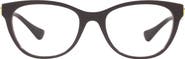 Versace 53mm Cat Eye Optical Glasses