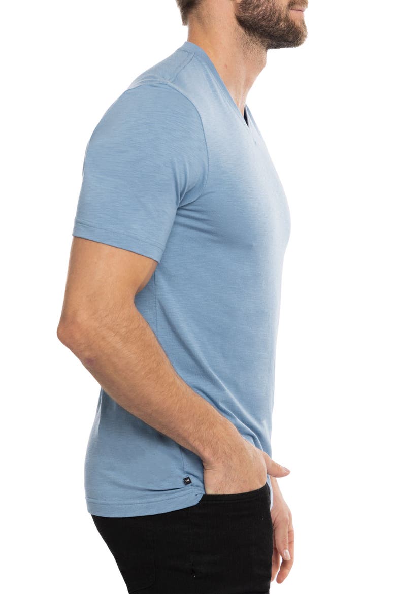Cloud Trim Fit Slubbed T-Shirt, Alternate, color, COPEN BLUE