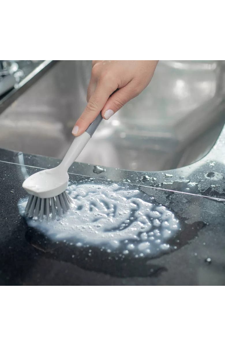 OU Multipurpose Heavy Duty Silicone Scrub Brush, Alternate, color, White