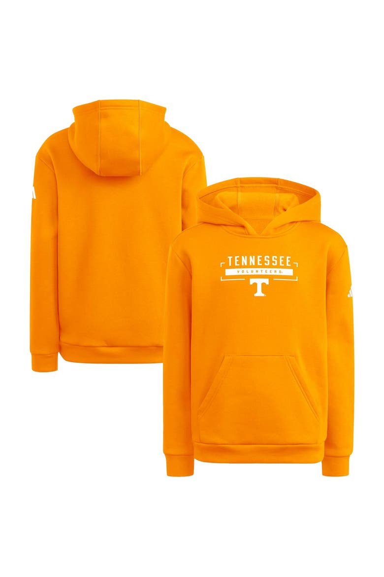 Youth adidas Tennessee Orange Tennessee Volunteers Wordmark Hoodie, Main, color, Tennessee Orange