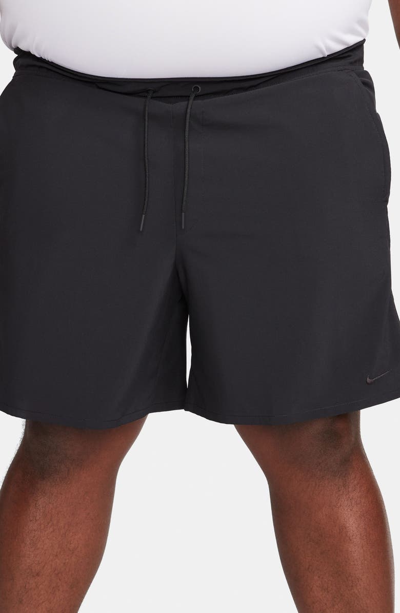 Nike Dri-FIT Unlimited 7-Inch Unlined Athletic Shorts, Alternate, color, 010 Black/Black