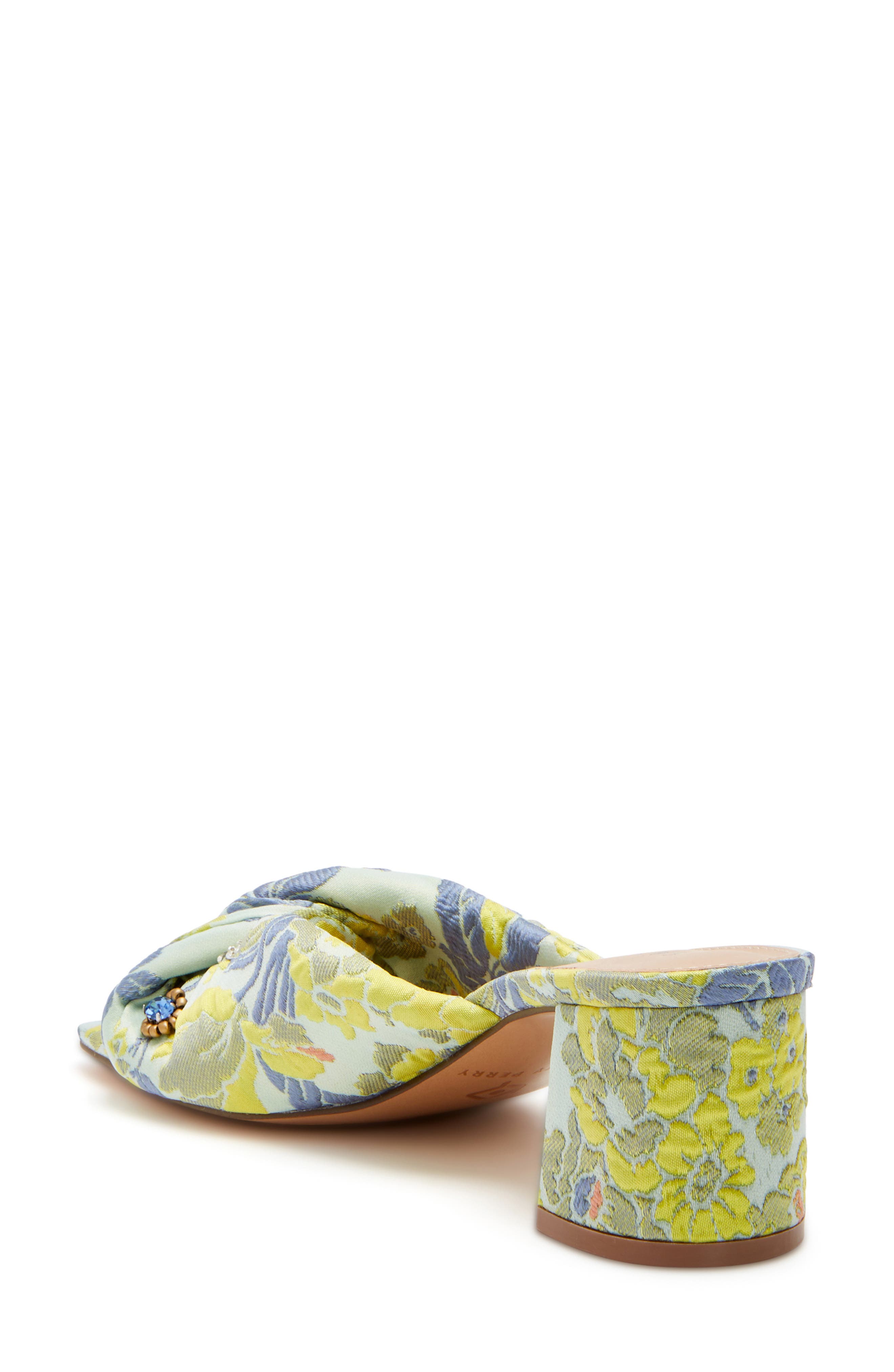 The Tooliped Twisted Sandal, Alternate, color, GREEN FIG MULTI