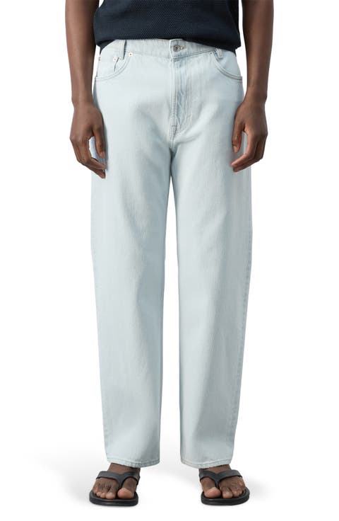 Relaxed Straight Leg Jeans