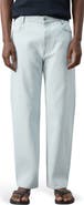 MANGO Relaxed Straight Leg Jeans