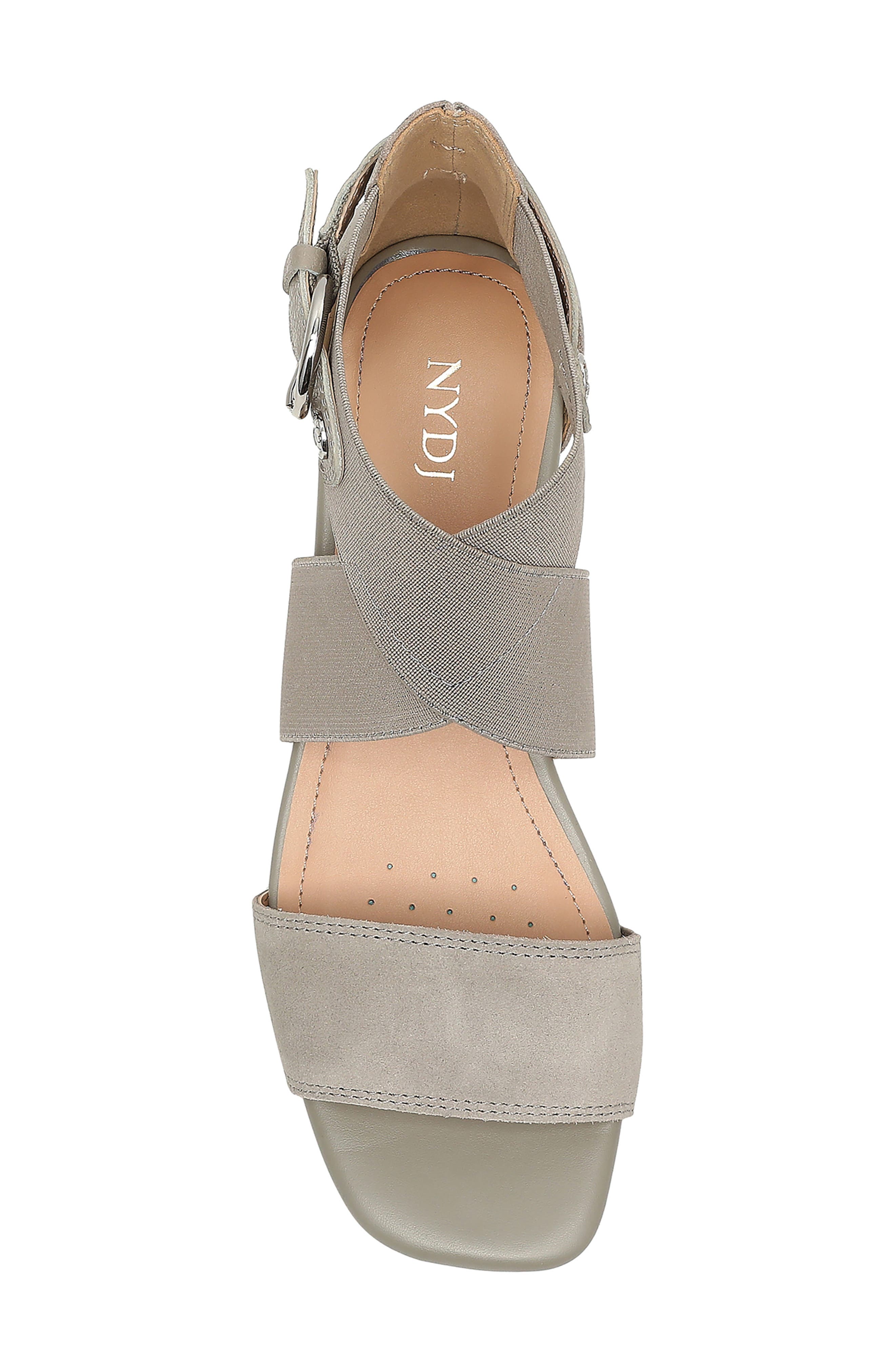 Callie Wedge Sandal, Alternate, color, FEATHER