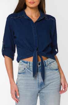 Persefoni Tie Front Shirt