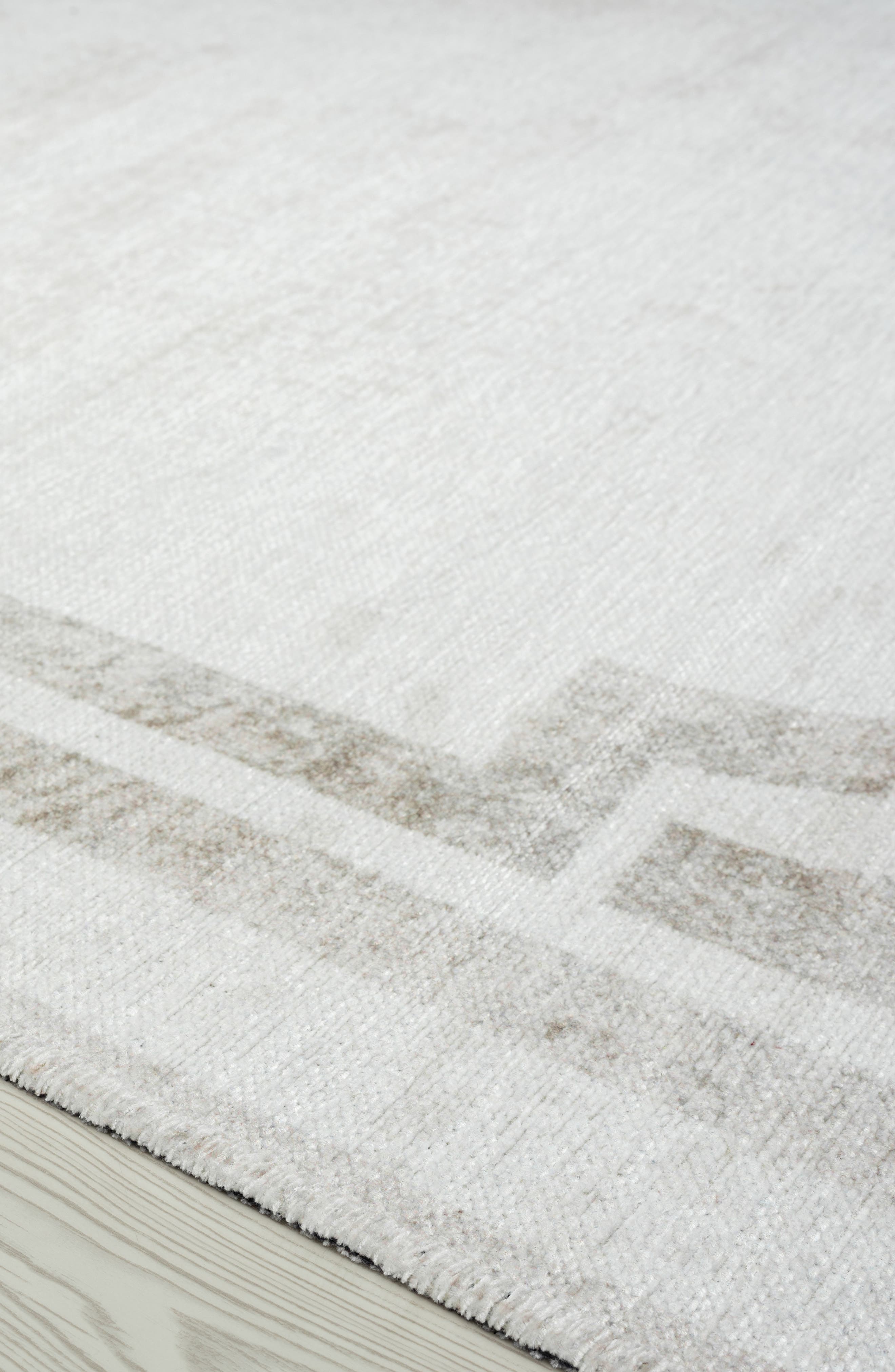 VCNY HOME Angelica Taupe Printed Chenille Area Rug | Nordstromrack