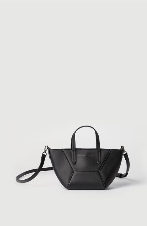 BC Duo mini bag in calfskin with monili