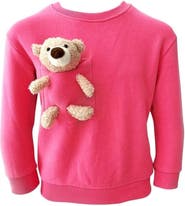 Lola + The Boys Teddy Buddy Bear Crewneck