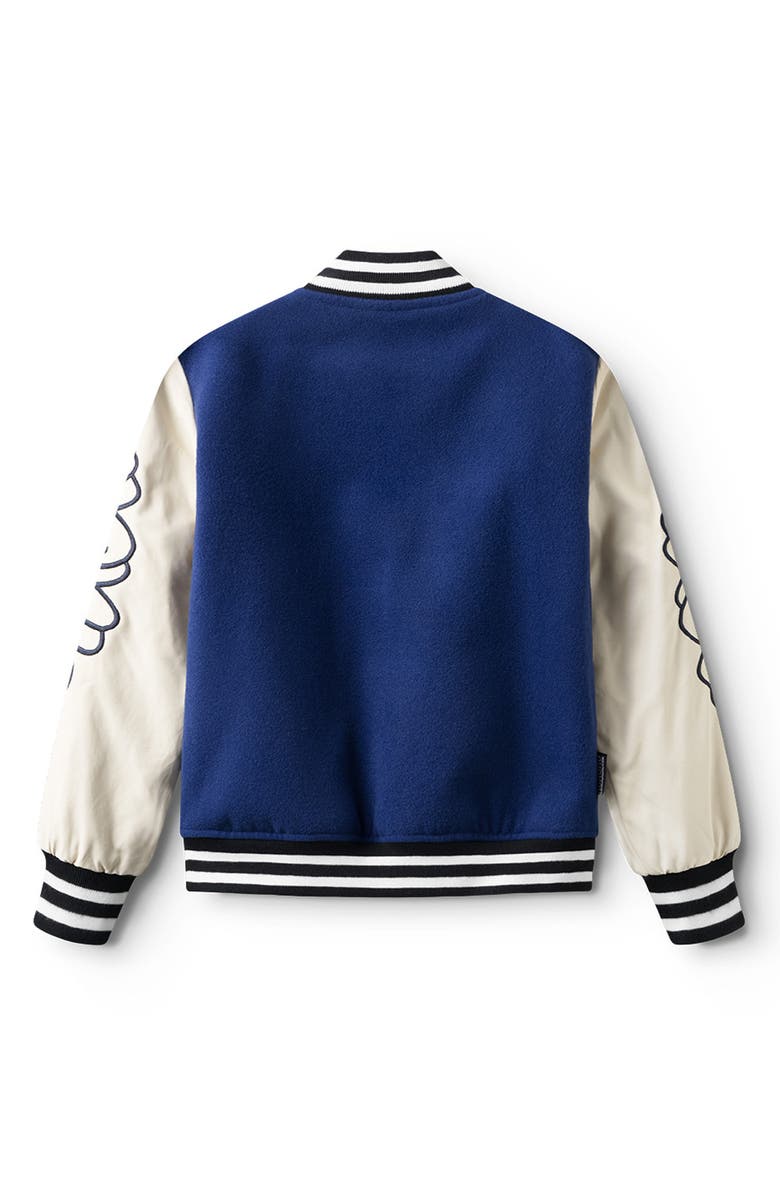 Nununu Kids' Team Nununu Letterman Jacket, Alternate, color, 