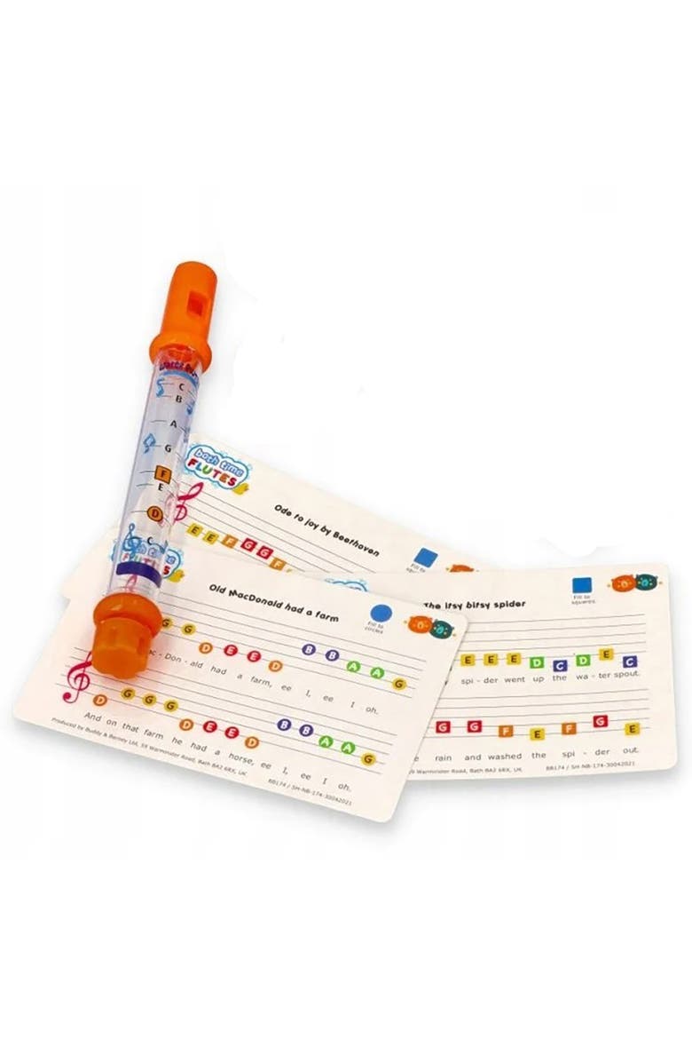Buddy 
Barney Bath Time Water Flutes, 5 Pieces, Kid 3+, Alternate, color, Multicolored