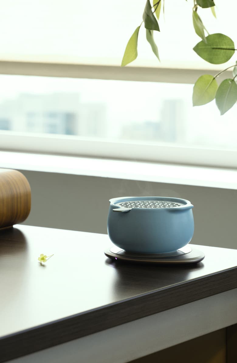 OHOM Jun Self-Heating Diffuser Set, Alternate, color, Moonmist Blue