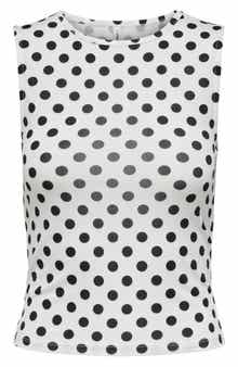 Only Lanna Life Polka Dot Sleeveless Top