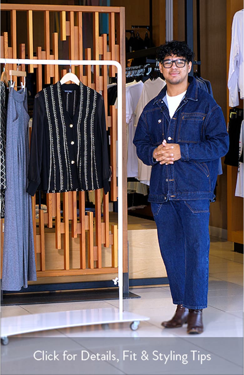 Metallic Stripe Cardigan, sales video thumbnail