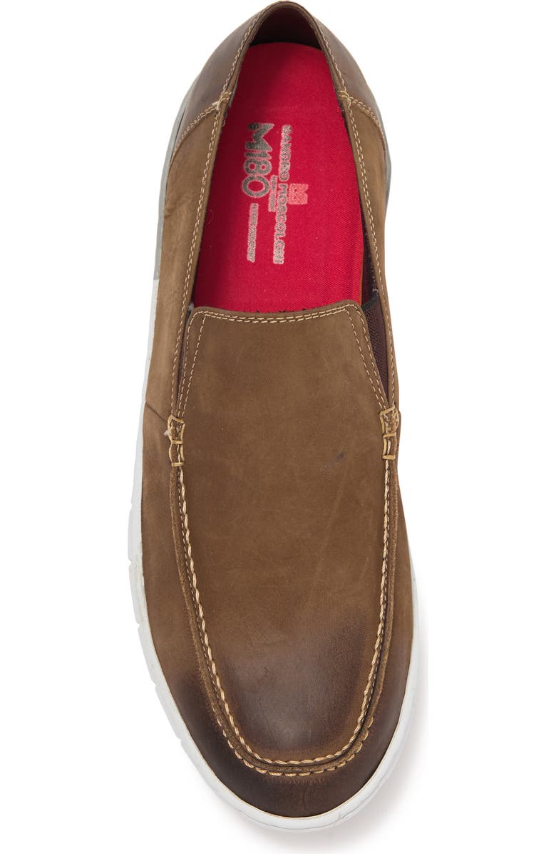 Sandro Moscoloni Double Gore Moc Toe Slip-On Loafer, Alternate, color,