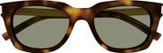 Saint Laurent 51mm Square Sunglasses