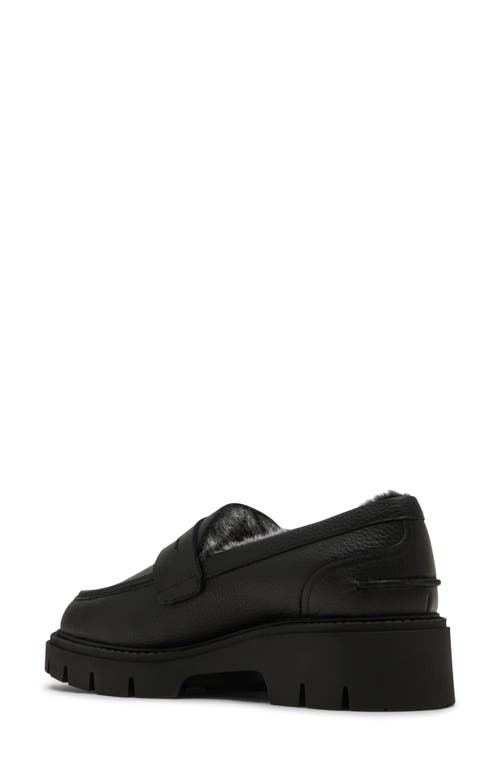 Blondo Kimora Waterproof Platform Penny Loafer In Black