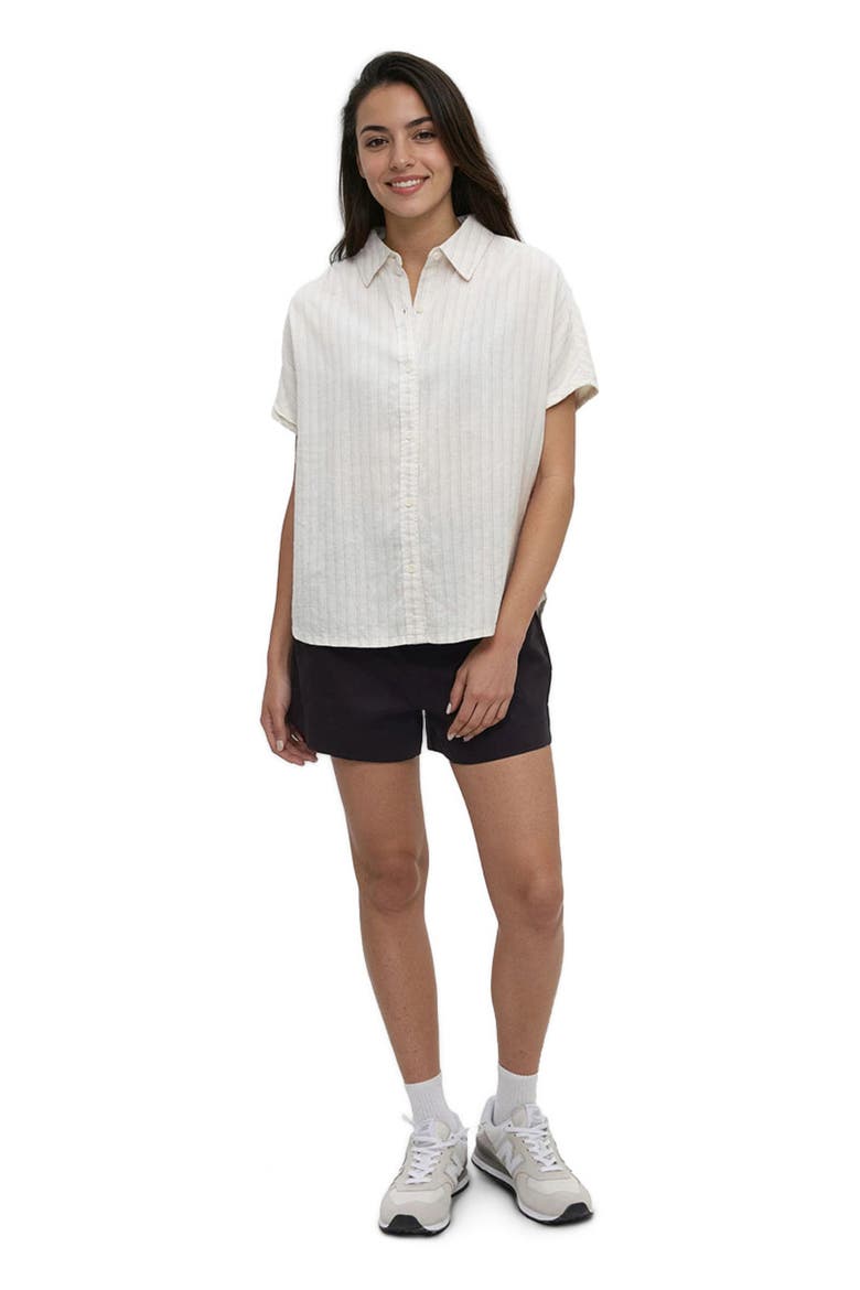 Magnolia Shirt, Main, color, Undyed/Double Stripe