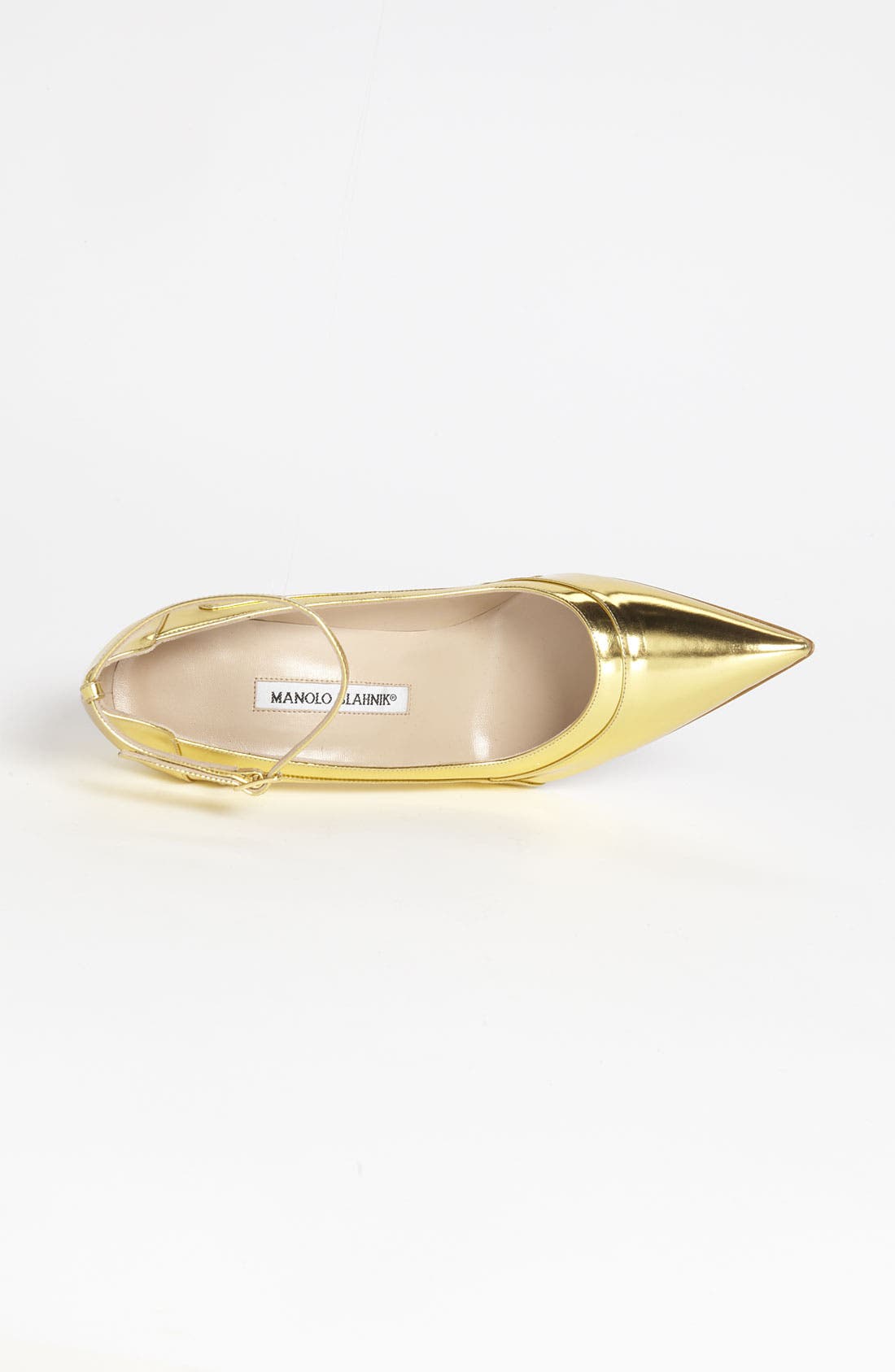Ankle Strap Pump, Alternate, color, GOLD