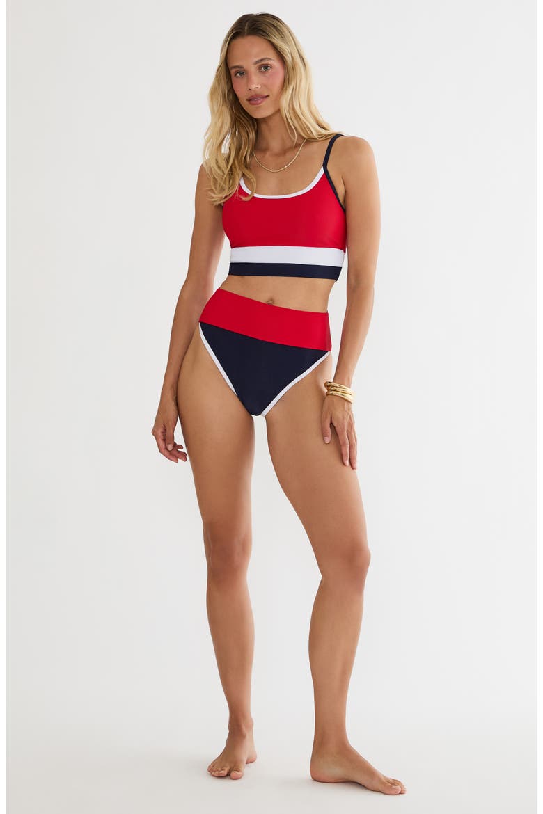 Eva Rib Colorblock Bikini Top, Alternate, color, TWILIGHT FIREWORK COLORBLOCK