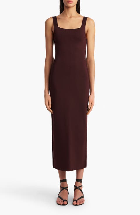 パーティードレス KHAITE 54963002W3002 Dresses Ny Black KHAITE Verda Maxi Dress | Black | FARFETCH