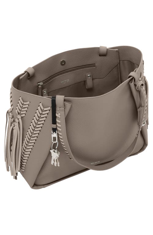 Tumi Valorie Pebbled Leather Tote Bag