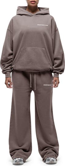 Vintage Taupe Relaxed Hoodie