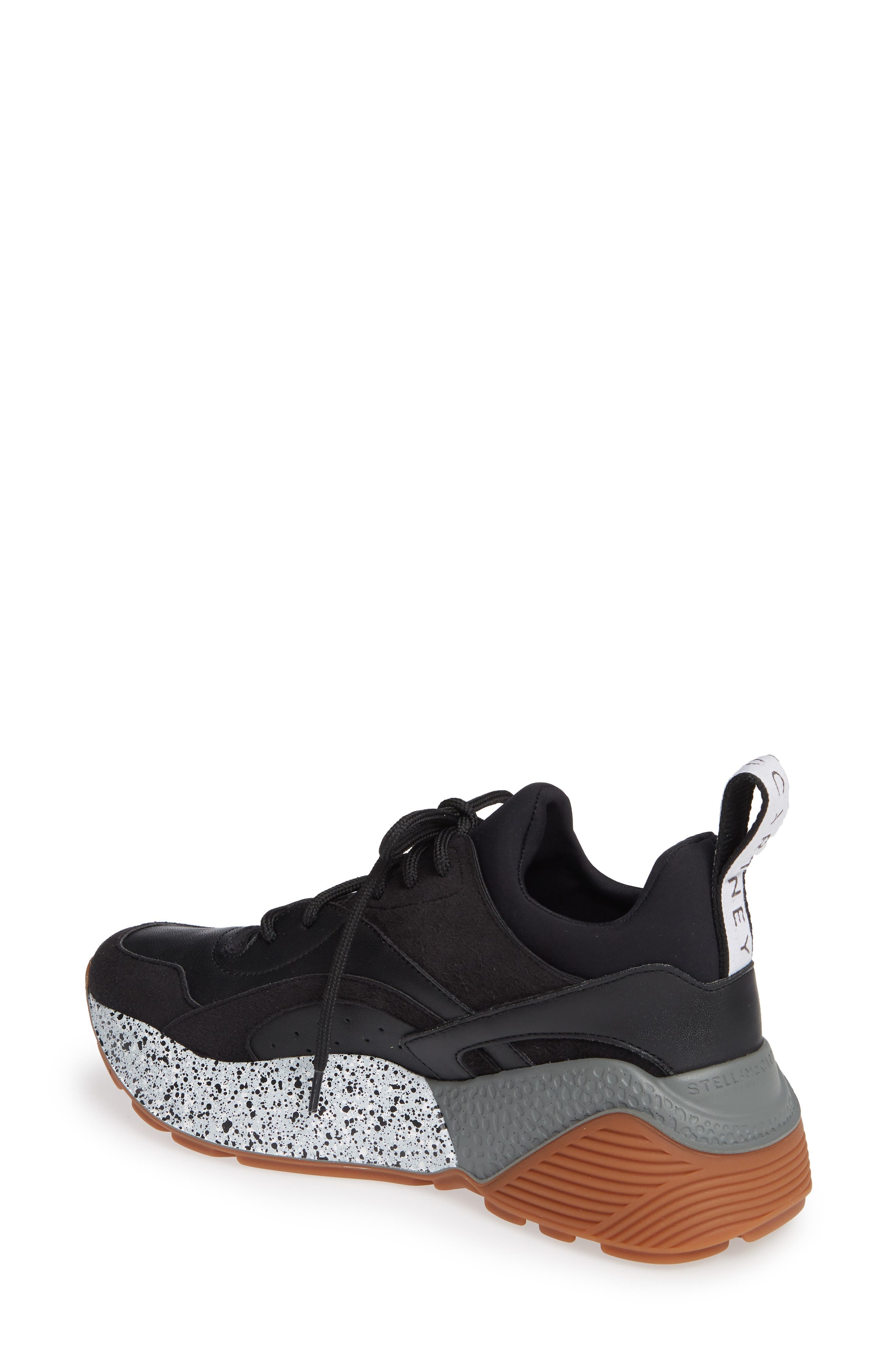 Stella McCartney Eclypse Lace-Up Sneaker, Alternate, color, 